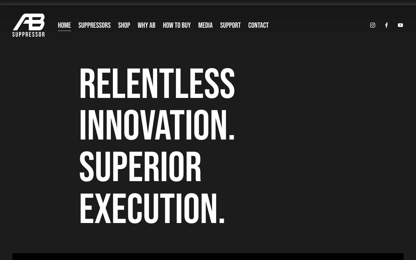The current homepage